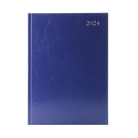 Desk Diary Wtv A5 Blue 2024