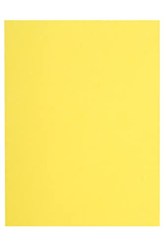 Exacompta Flash Square Cut Folder A4 Canary Yellow Manila Recycled 100% 220 gsm Pack of 500