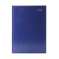 Desk Diary Dpp Appt A5 Blue 2024