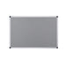 Bi-Office Notice Board Non Magnetic 240 (W) x 120 (H) cm Grey