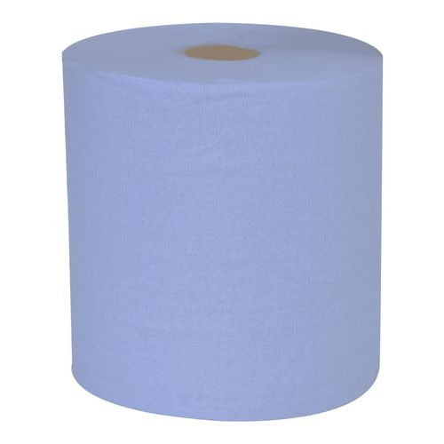 essentials Centrefeed Paper Centrefeed Blue 1 Ply Pack of 6 of 750 Sheets