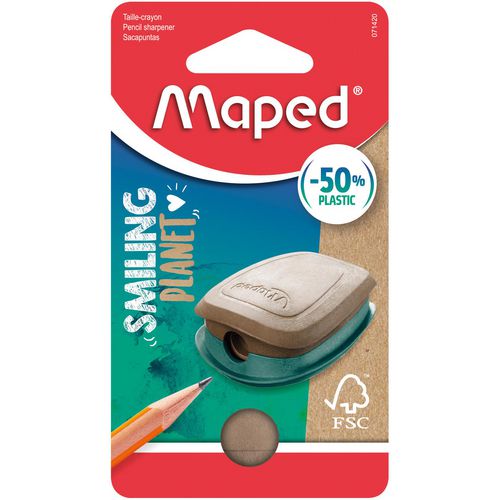 Maped Pulse Pencil Sharpener Brown 1H