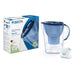 BRITA Marella 1051119 Water Filter Jug 2.4 L Blue including MAXTRA PRO All-in-1 cartridge