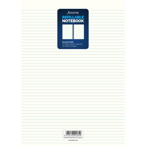 Filofax Notebook Refill 162008 A4