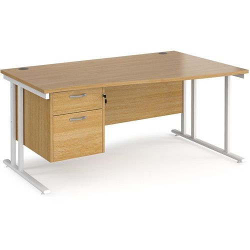 Dams International Wave Desk MC16WRP2WHO 1,600 x 725 x 800 - 990 mm