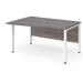 Dams International Wave Desk MB14WLWHGO 1,400 x 990 x 725 x 800 - 990 mm