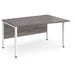 Dams International Wave Desk MB14WRWHGO 1,400 x 990 x 725 x 800 - 990 mm