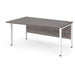 Dams International Wave Desk MB16WLWHGO 1,600 x 990 x 725 x 800 - 990 mm