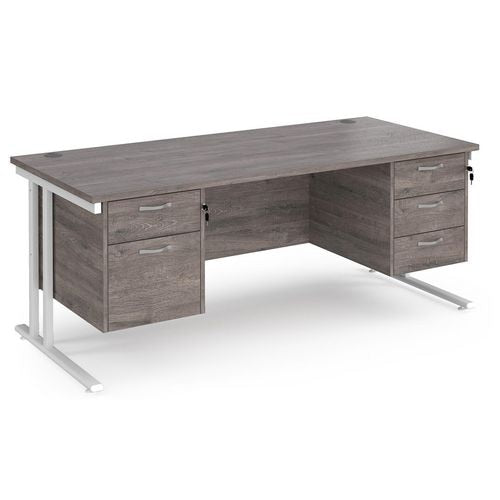 Dams International Desk MC18P23WHGO 1,800 x 800 x 725 mm