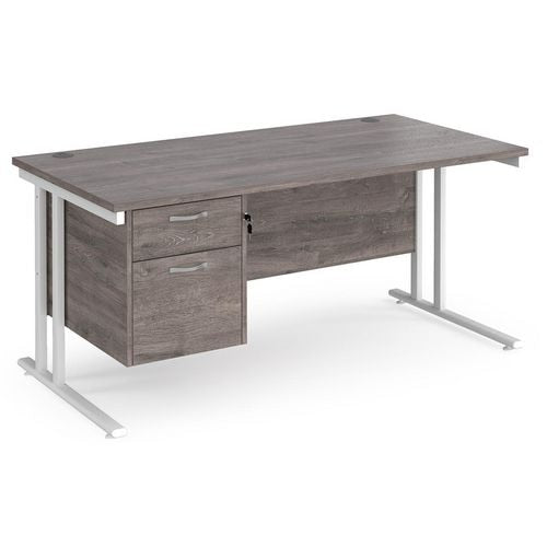 Dams International Desk MC16P2WHGO 1,600 x 800 x 725 mm