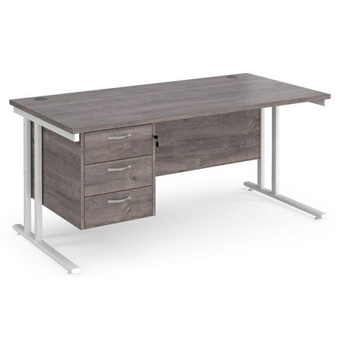 Dams International Desk MC16P3WHGO 1,600 x 800 x 725 mm