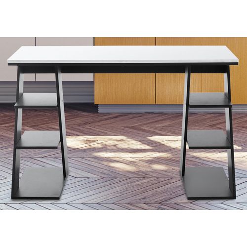 HOMCOM Dining Table 836-389 White