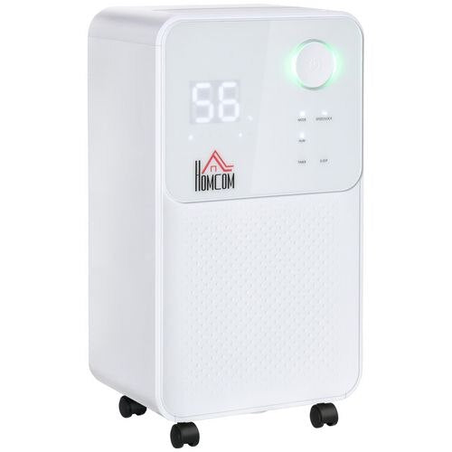 HOMCOM Dehumidifier 821-018V90 White 2 (W) x 2.8 (D) x 5.05 (H) cm