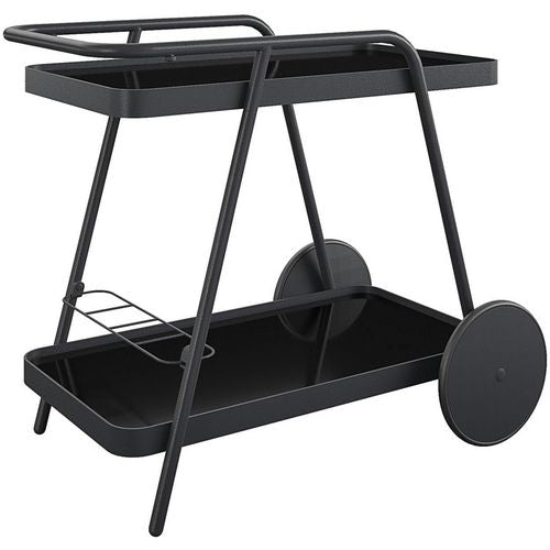 Novogratz 88191CHC1E Metal Outdoor Cart