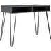 Novogratz Desks 9618899COMNUK Black Marble 1,028.7 (W) x 549.9 (D) x 772.2 (H) x 772.2 - 772.2 (H) mm