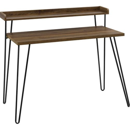 DOREL HOME Desks 9881396COMUK Walnut 1,135.38 (W) x 604 (D) x 899.16 (H) x 899.16 - 899.16 (H) mm