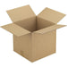 RAJA Corrugated Box Single Wall Corrugated Cardboard 300 (W) x 300 (D) x 300 (H) mm Brown Pack of 25