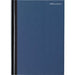 Office Depot Notebook A5 Ruled Casebound Cardboard Hardback Blue 160 Pages 80 Sheets