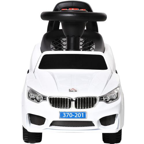 HOMCOM Ride on Car 18-36 months White 370-201WT