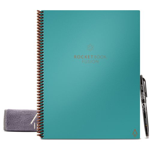 RocketBook DL Notebook EVRF-L-RC-CCE-FR Dotted Not Perforated 42 Pages Neptune Teal