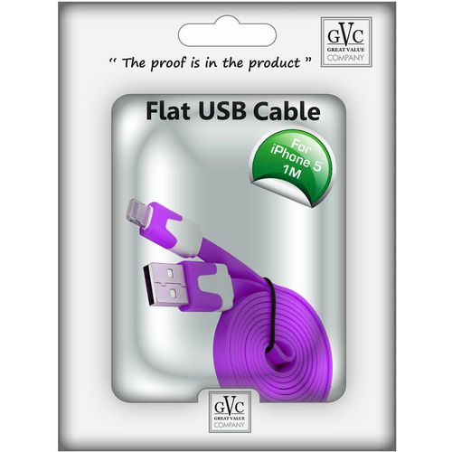 Aquarius USB Cable Purple 20 x 50 x 90 mm