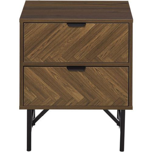 HOMCOM Drawer Chest Brown 395 x 610 mm