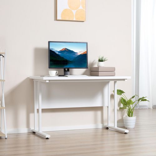 HOMCOM Writing Desk White 600 x 750 mm