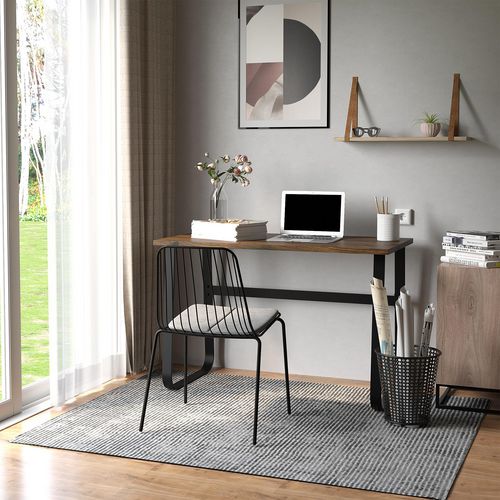 HOMCOM Writing Desk Brown 580 x 745 mm