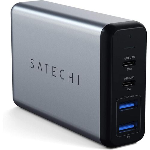 Satechi Travel Charger ST-MC2TCAM-UK Space Grey