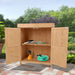 OutSunny Mini Garden Storage Shed 740 x 430 x 888 mm