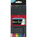 Faber-Castell Colouring Pencils Black Edition 116412 Black Pack of 12