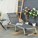 OutSunny Aluminium, Texteline Lounge Grey