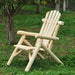 OutSunny Adirondack Chair Fir Brown 680 x 1,010 mm