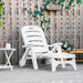 OutSunny PP Lounge Chair White