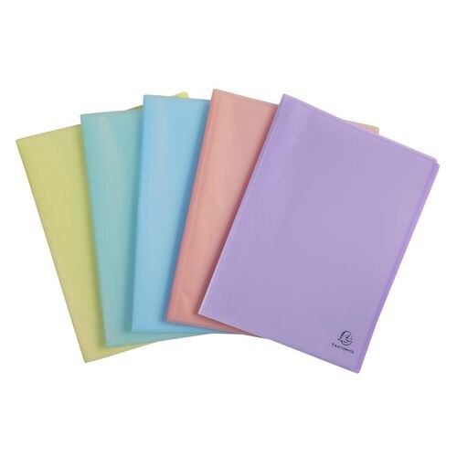 Exacompta Display Books A4 Assorted PP (Polypropylene) 240 x 320 mm Pack of 5