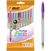 BIC Ballpoint Pen Assorted Broad 0.6 mm Pack of 10