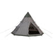 OutSunny 6-Person Outdoor Metal Frame Camping Tent w/ Carrier Bag Grey