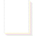 Exacompta Computer Paper 62424E Special format 56/53/53/57 gsm Green, Pink, White, Yellow Pack of 500