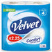 VELVET Comfort Toilet Tissue 24 Rolls (6x4) 2 ply