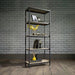 Teknik Industrial Bookcase 5420277 Black 596 x 295 x 1 442 mm