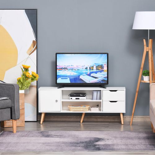 HOMCOM TV stand White 280 x 444 mm