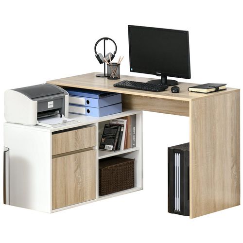 HOMCOM Desk Oak 920 x 755 mm