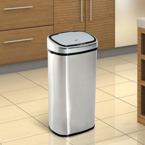 HOMCOM Bin Stainless Steel 40.5 L x 29.5 W x 78 H cm