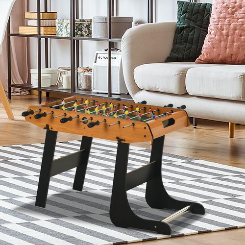 HOMCOM Folding Mini Table Football