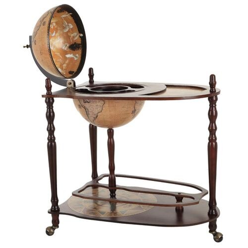 HOMCOM Globe Wine Bar Cart