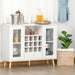 MODERN STORAGE CABINET WHITE