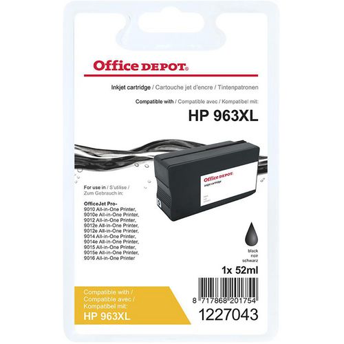 Office Depot 963XL Compatible HP Ink Cartridge HP3JA30AE Black