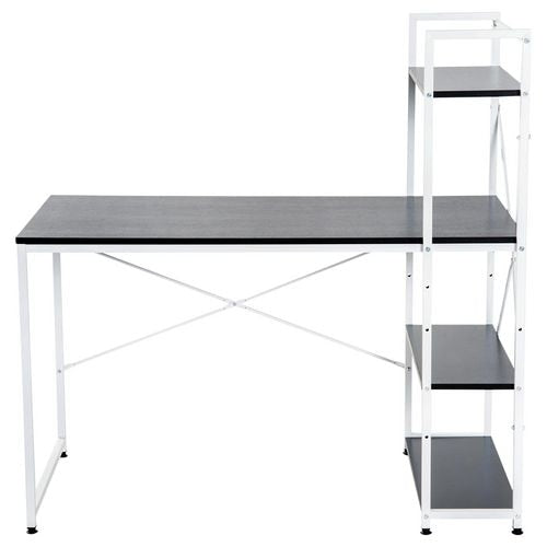 HOMCOM Desk Black 640 x 1,210 mm