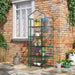 OutSunny Lean to Greenhouse Transparent