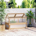 OutSunny Greenhouse Natural 122 x 61 x 81.7 cm